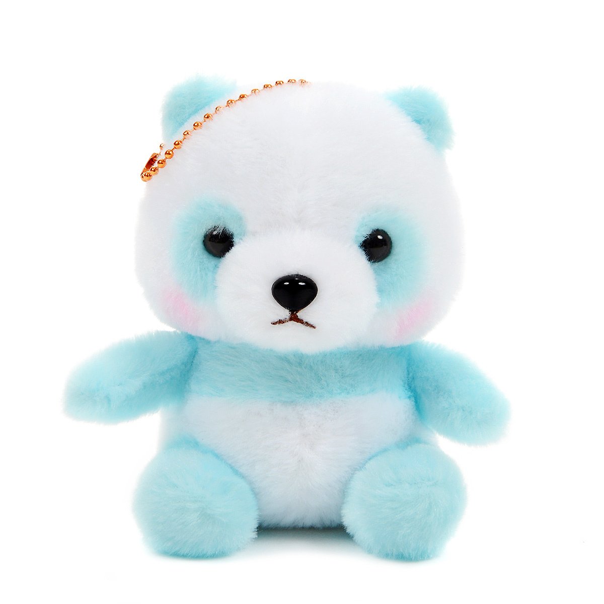 Plush Panda, Amuse, Honwaka Panda Baby, Yume Soda, White / Blue, 4 Inches