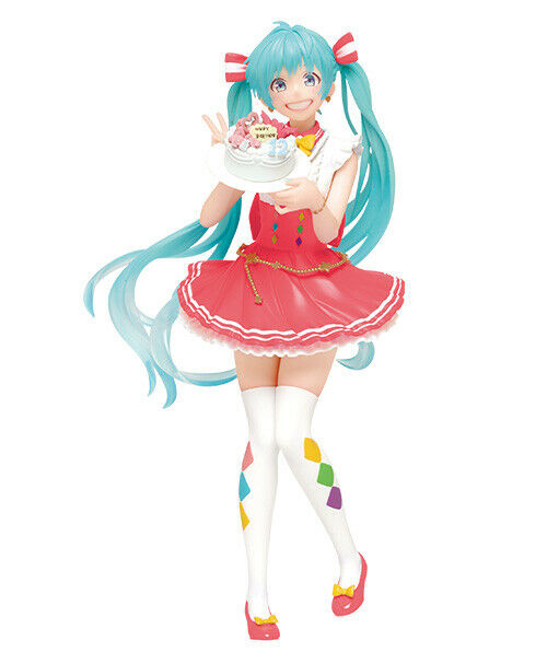 Hatsune Miku Figure, 2019 Limited Ver, Happy Birthday Cake, Vocaloid, Taito