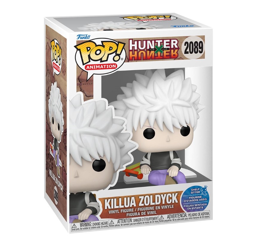 Killua Zoldyck Figure, Sitting, Hunter X Hunter, Funko Pop Animation 2089