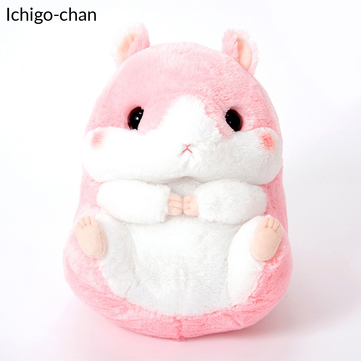 Hamster Plushie, Amuse Coroham Coron Cafe Plush Collection Ichigo-chan Pink BIG