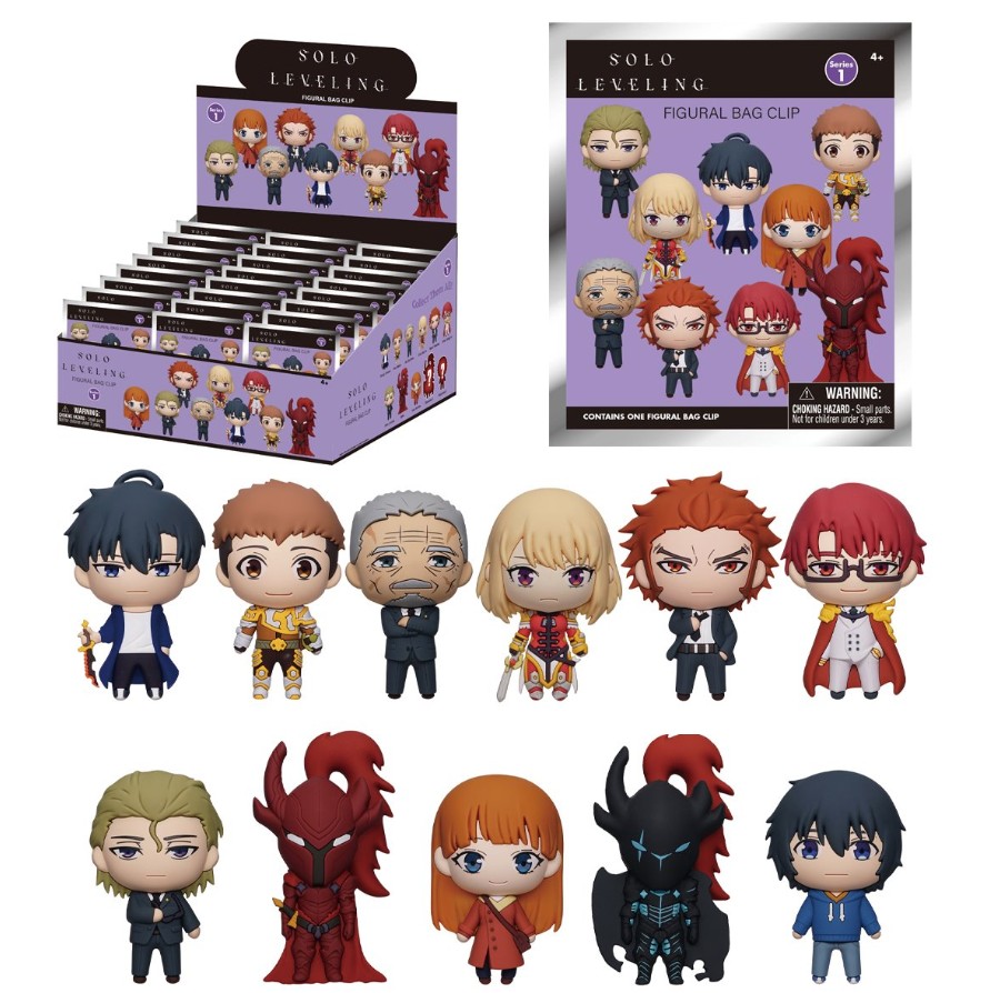Solo Leveling Figural Bag Clip - Blind Bag