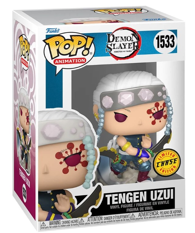 Tengen Uzui Funko Pop Animation Demon Slayer 3.75 Inches - Chase Limited -Funko Pop 1533