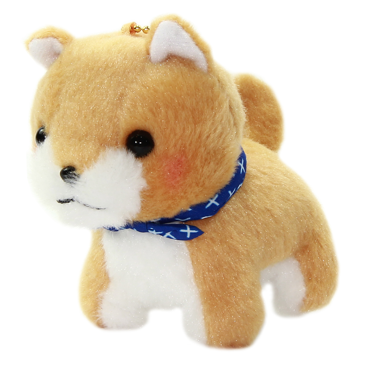 Amuse Dog Plushie, Mameshiba San Kyodai Mametaro Brown 4 Inches