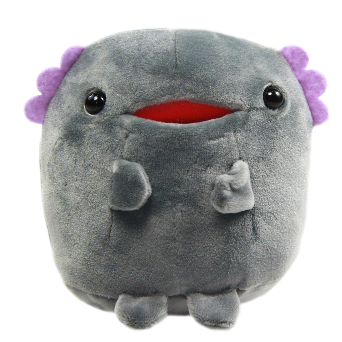 Axolotl Plush Toy Tachippa!! Standing Super Soft Stuffed Animal Black Grey Uparupa 5