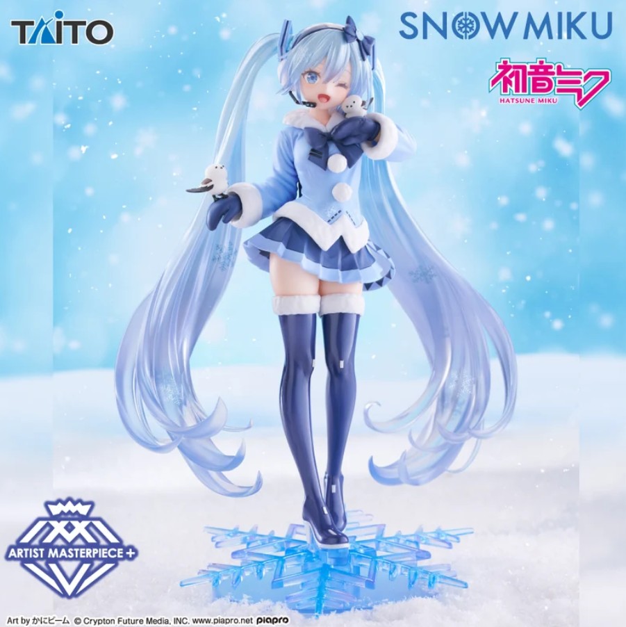 Hatsune Miku Figure, Snow Miku 2012 Ver. , Artist Masterpiece, Vocaloid, Taito