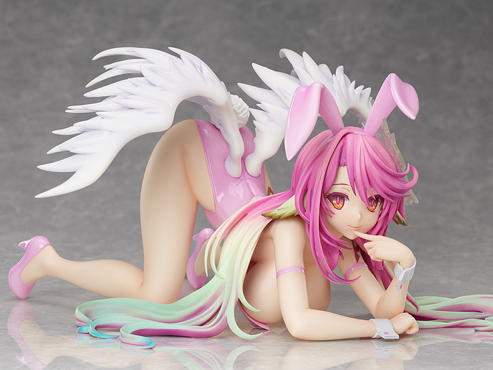 Jibril Figure, Bare Leg Bunny Ver, 1/4 Scale Pre-Painted Statue, No Game No Life Zero, Freeing