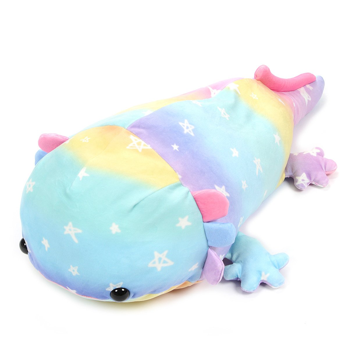 Mochi Puni Axolotl Big Super Colorful Plush Collection Salamander Stars 24 Inches