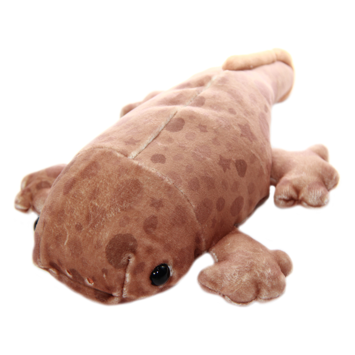 Mochi Puni Salamander Plush Doll, Brown 9 Inches
