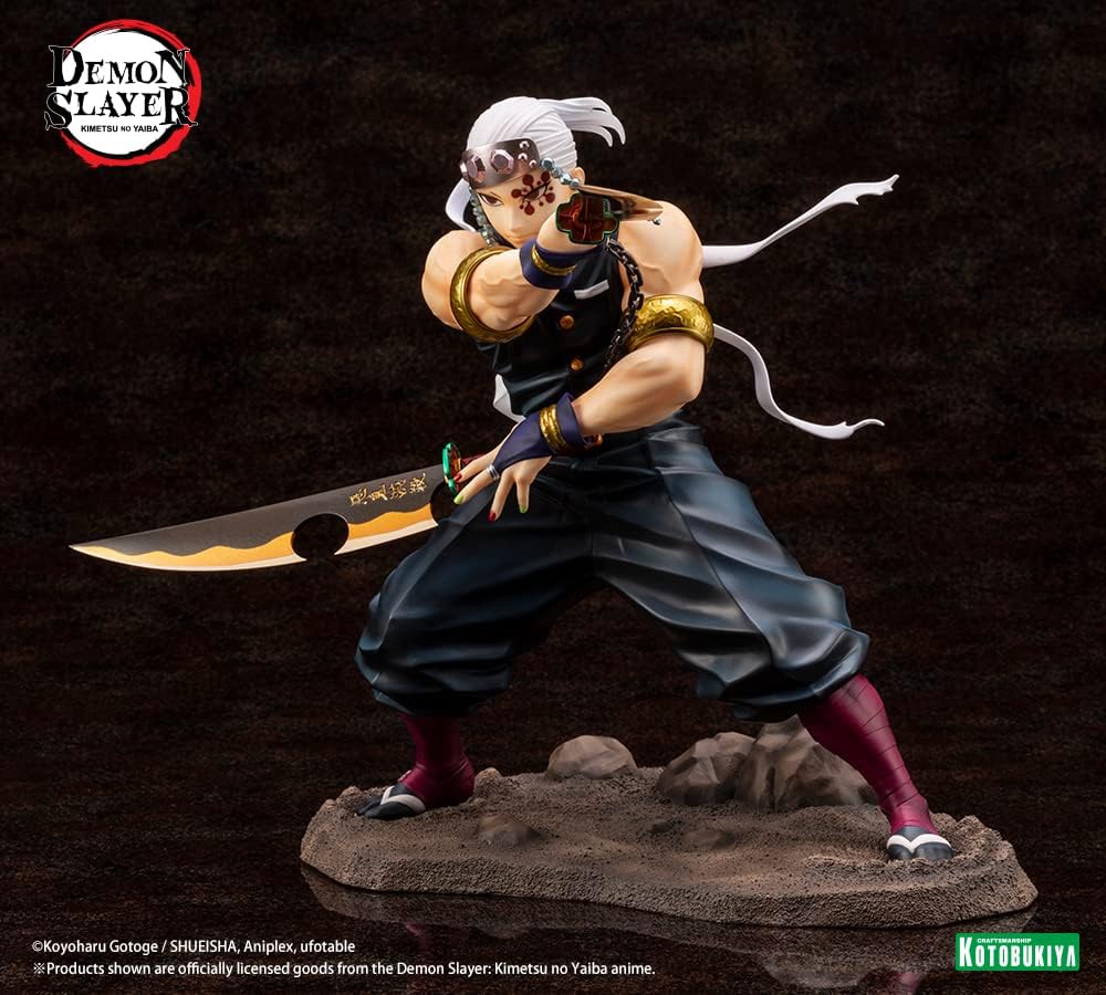 Tengen Uzui Figure, ARTFX J, Demon Slayer, Kimetsu no Yaiba, Kotobukiya