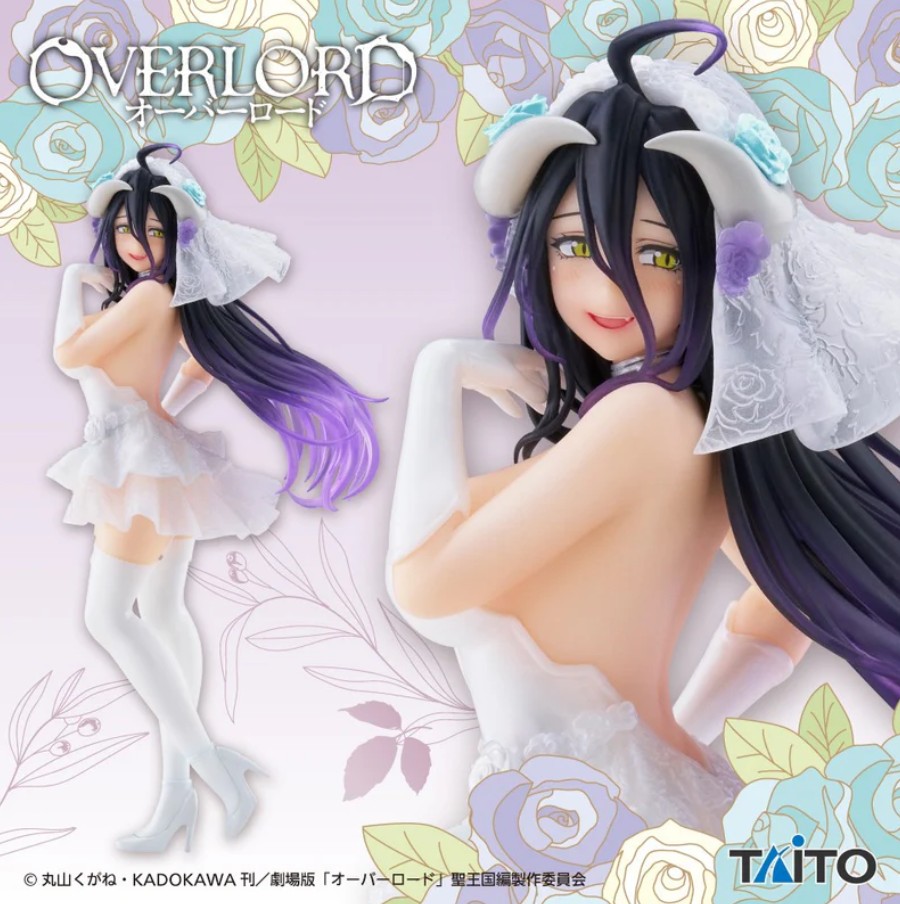 Albedo Figure Coreful Wedding Ver. Overlord Taito