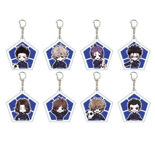 Blue Lock Random Blind Box Acrylic Keychain