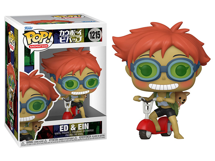 Ed & Ein Figure Funko Pop Animation 3.75 Inches Cowboy Bebop Funko Pop 1215