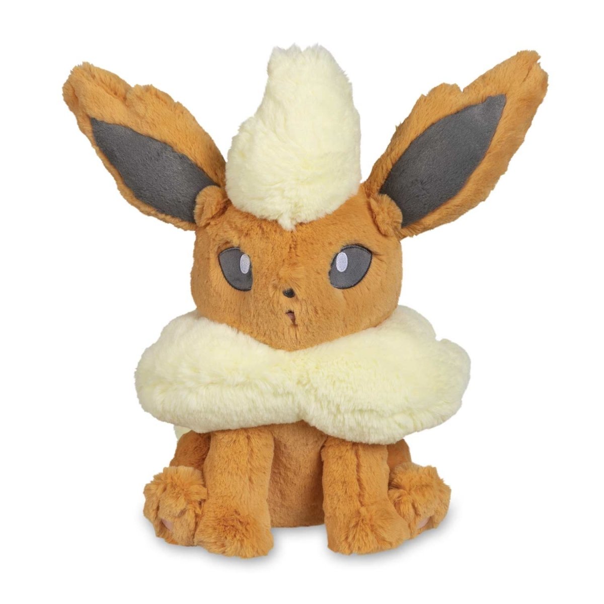 Flareon Plush Doll Fuzzy Comfy Friends 17 Inches Pokemon