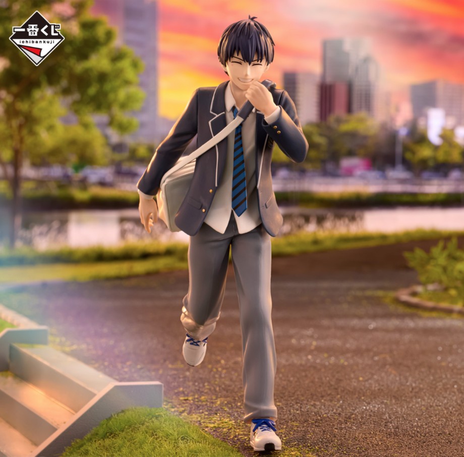 Isagi Yoichi Figure, Ichiban Kuji Last Prize, Blue Lock, Day Off, Bandai
