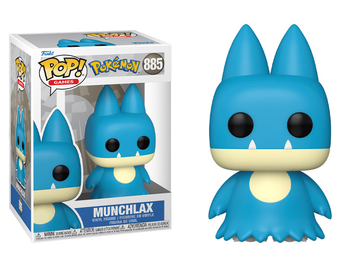 Munchlax Figure Pokemon Pop Animation 3.75 Inches Funko Pop 885