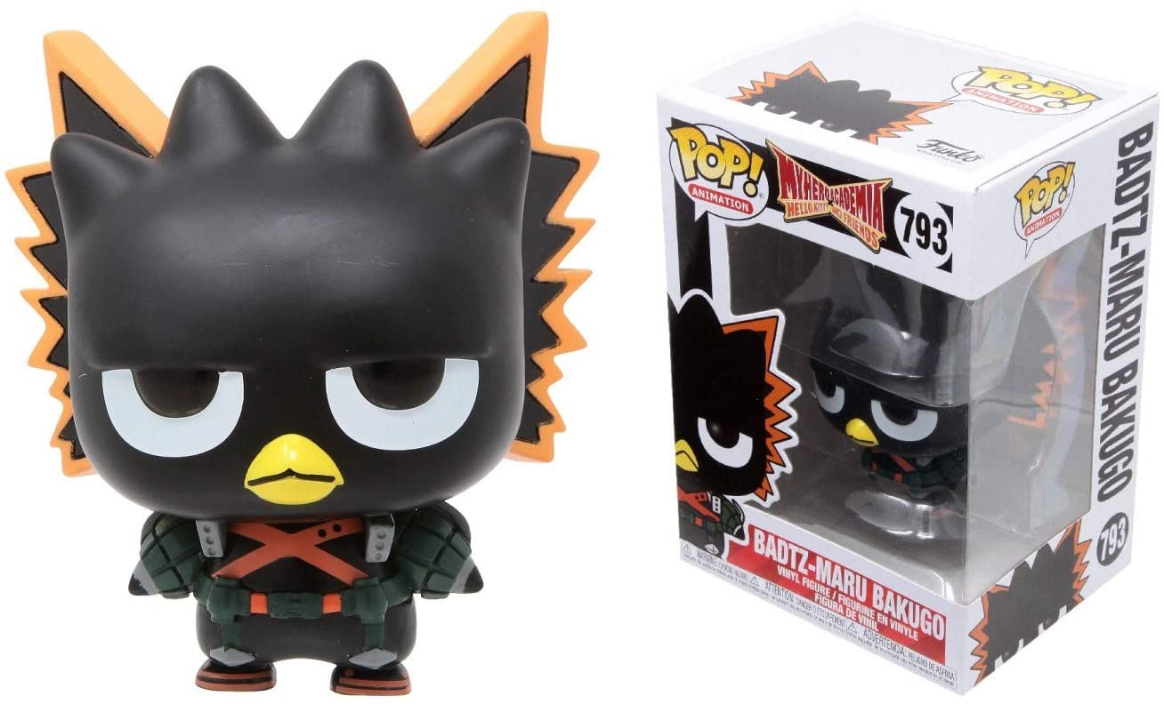 Sanrio Badtz-Maru Katsuki Bakukgo Cosplay Figure My Hero Academia Funko Pop Animation 3.75 Inches Funko Pop 793