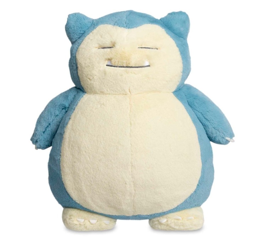 Snorlax Plush Doll Fuzzy Comfy Friends 16 Inches Pokemon Center
