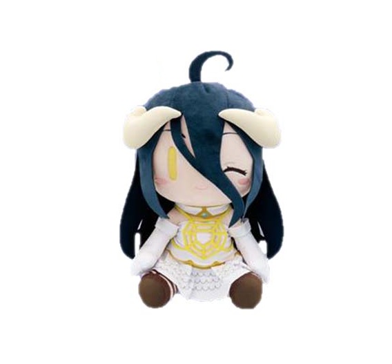 Albedo Plush Doll, Wink Ver., Overlord IV, 10 Inches, Big Size, Taito