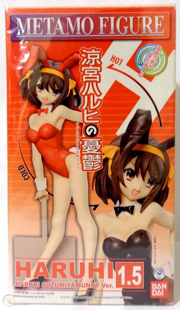 Haruhi Suzumiya, Bunny Ver., Metamo Figure 1.5, The Melancholy of Haruhi Suzumiya, Bandai