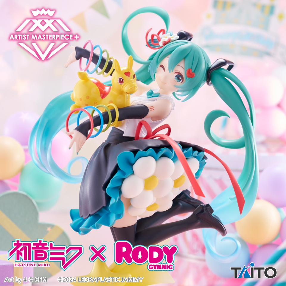 Hatsune Miku Figure, Rody Gymnic, Artist Masterpiece, Vocaloid, Taito