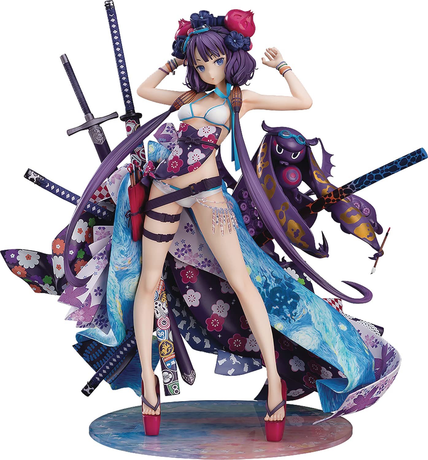 Katsushika Hokusai Figure, Saber, 1/7 Scale Pre-Painted Statue, Fate / Grand Order, Good Smile Company