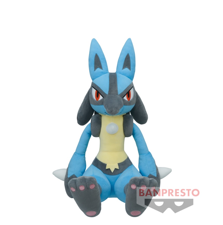 Lucario Plush Doll, Pokemon, 17 Inches, Banpresto