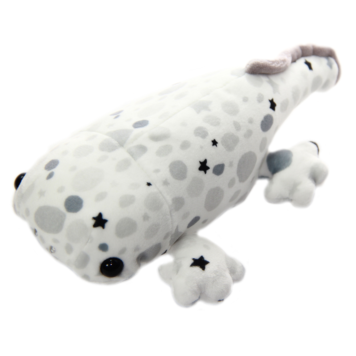 Mochi Puni Salamander Plush Doll, White 9 Inches