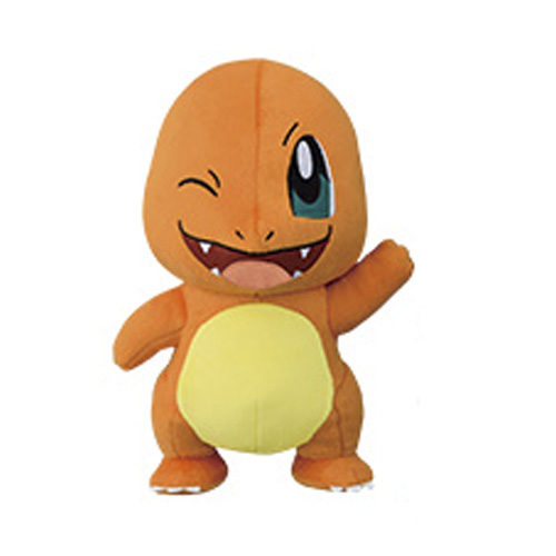 Pokemon Sun & Moon Charmander Plushie 10 Inches Banpresto