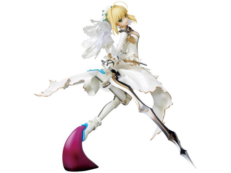 Saber Bride (Altria Pendragon), Scale Pre-Painted Figure, Fate / Extra CCC, Medicom