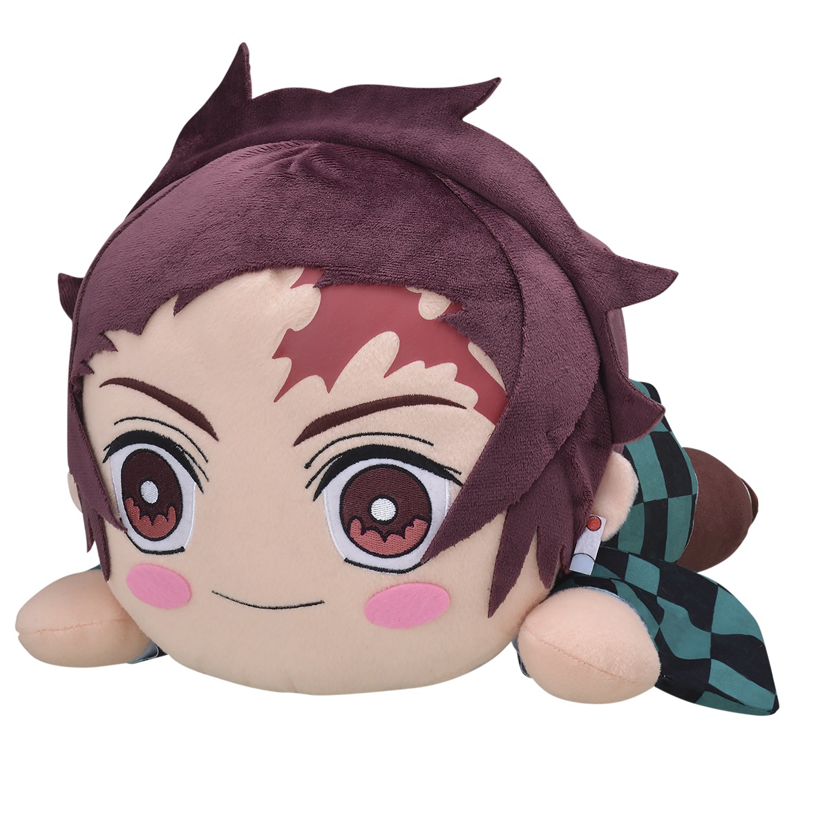 Tanjiro Kamado Plush Doll, Lying Down, Demon Slayer, Kimetsu no Yaiba, Big Size, Sega