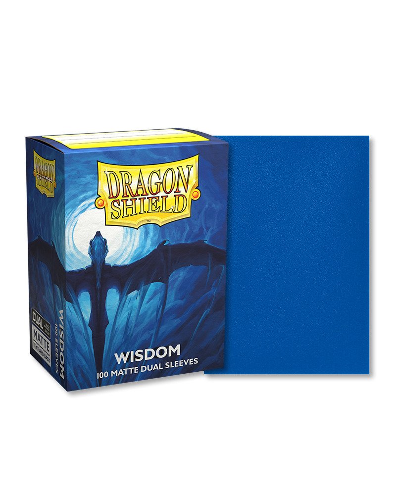 Dragon Shield - Wisdom - Matte Dual Sleeves - Card Sleeves (100ct)