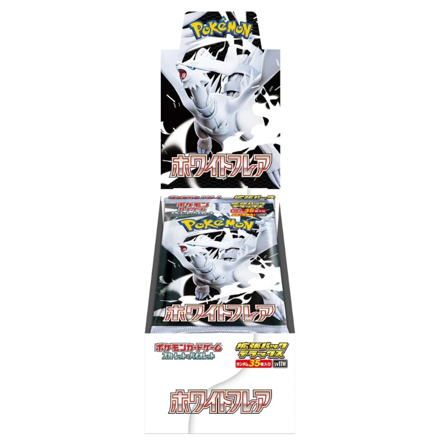 Japanese Pokemon Card Game Scarlet & Violet White Flare Deluxe Booster Box