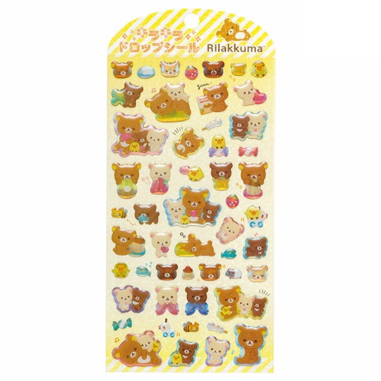 SET OF 6 Sumikkogurashi Rilakkuma Corocoro Coronya Sticker Decal NWP Daiso  Japan