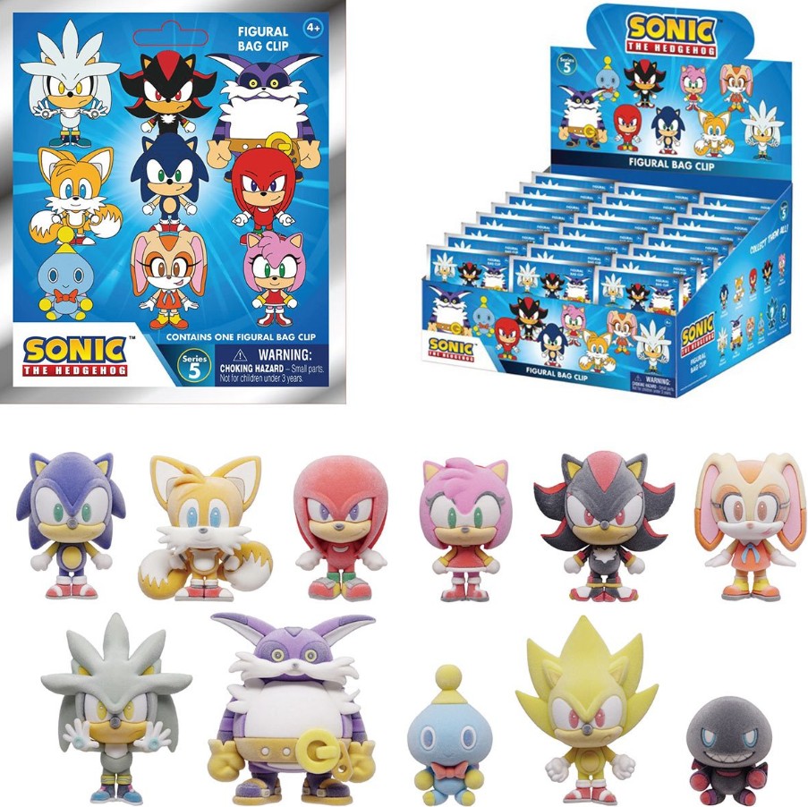 Sonic Series 5 Figural Bag Clip - Blind Bag