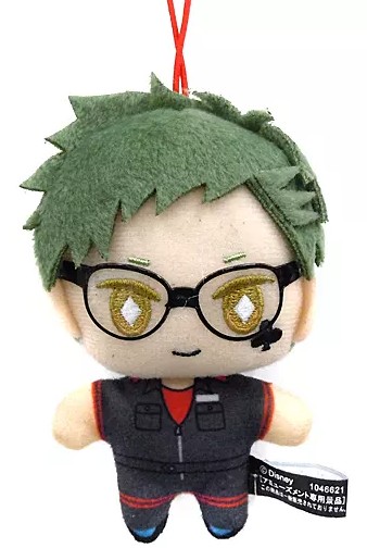 Trey Clover Plush Doll Strap 3 Inches Twisted Wonderland - PE Uniform