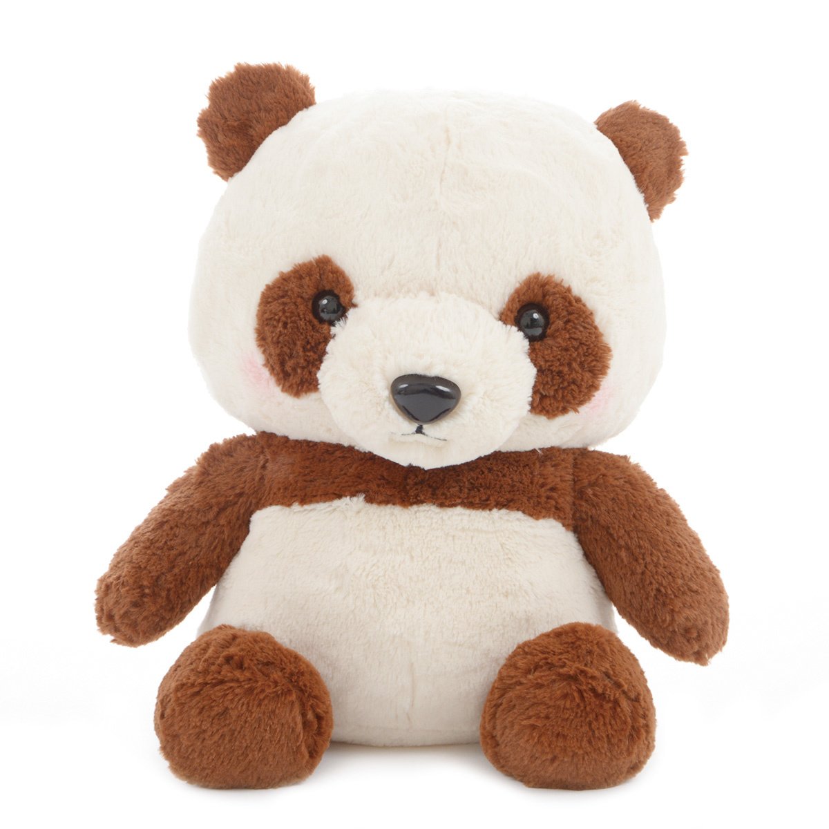 Plush Panda, Amuse, Honwaka Panda Baby, Chocolate Milk, Brown / White, 15 Inches