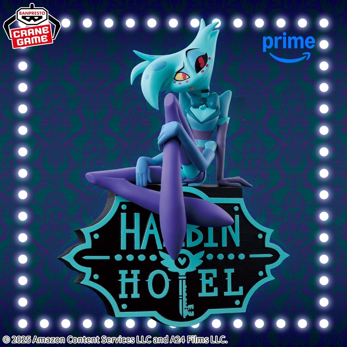 Angel Dust Figure, Blue Ver., Hazbin Hotel, Banpresto