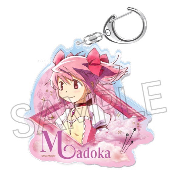 Madoka Kaname Acrylic Keychain Vintage Series AK Vol. 2 Madoka Magica