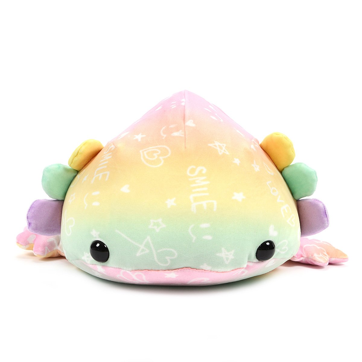 Mochi Puni Axolotl Big Super Colorful Plush Collection Salamander Words 24 Inches