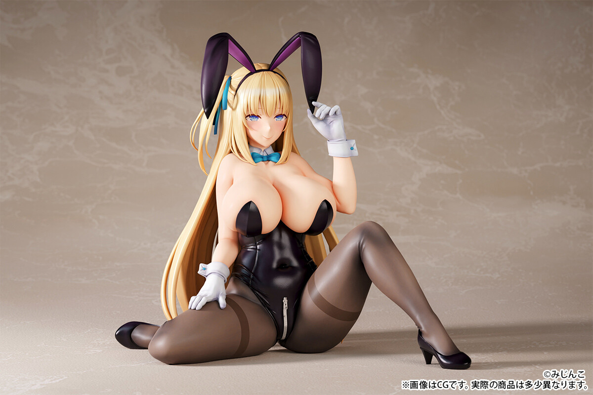 Bunny Alice Figure, 1/7 Scale Pre-Painted Statue, Mijinko Illustration, Datsui Ver. Fots Japan