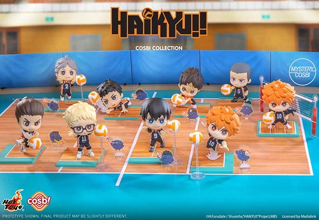 Haikyuu Hot Toys Cosbi Collection Mini Figure - Random Blind Box