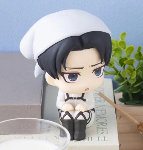 Levi Ackerman Figure, Cleaning Ver., Look Up Figure, Attack On Titan, Good Smile Company