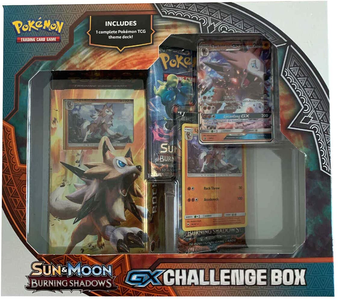 Pokemon TCG Sun & Moon GX Challenge Box Lycanroc