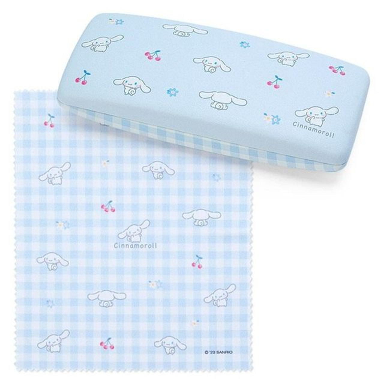 Cinnamoroll Glasses Protector Case, Blue, Sanrio