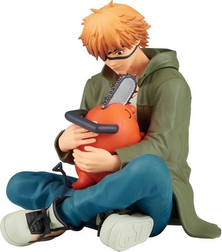 Denji with Pochita Figure, Break Time Collection Vol.1., Chainsaw Man, Banpresto