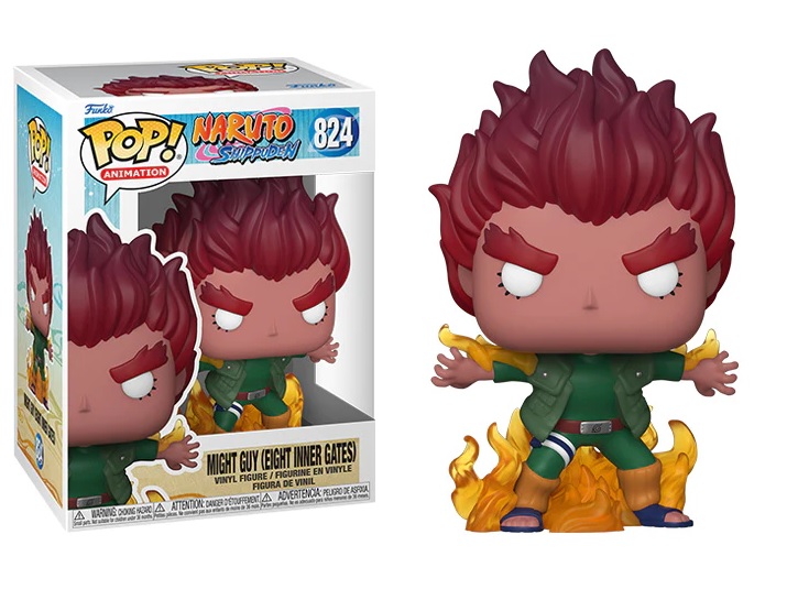 Might Guy (Eight Inner Gates) Naruto Funko Pop Animation 3.75 Inches, Funko Pop 824