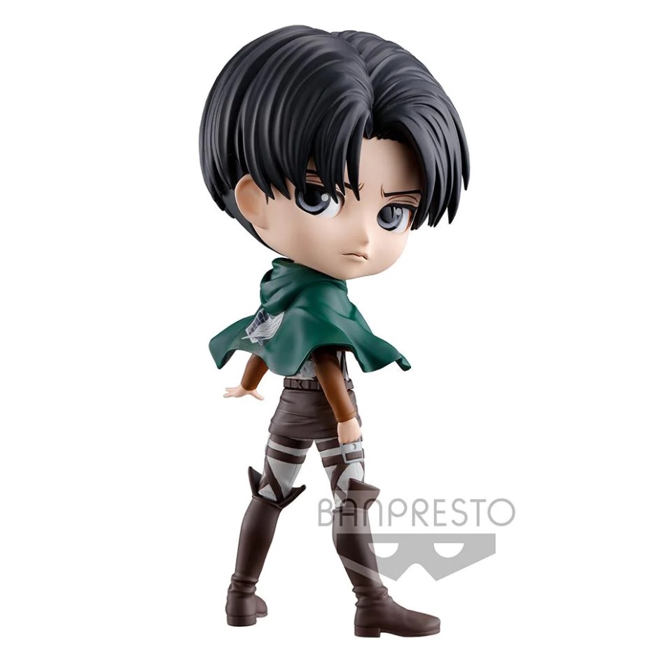 Levi Ackerman Figure, Q Posket, Attack On Titan, Banpresto