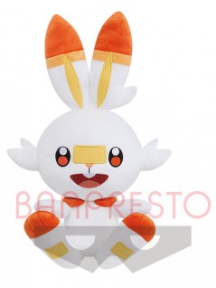 Pokemon Scorbunny Plush Doll 15 Inches Bandai Spirits Banpresto