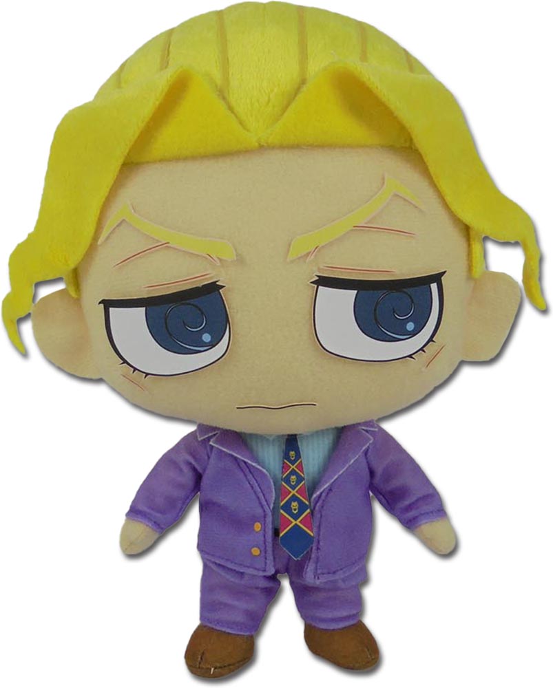 Yoshikage Kira Plush Doll, Jojos Bizarre Adventure, 8 Inches