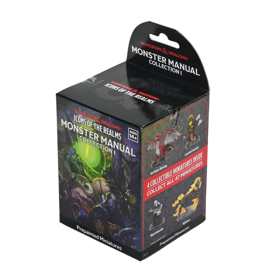 Dungeons & Dragons - D&D Fantasy Miniatures - Icons of the Realms - Monster Manual - Booster Brick